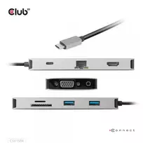 rj45 usb type c - CLUB 3D CSV-1594 - 5 nuotrauka