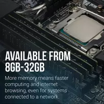 ddr4 ram 16gb - PNY Performance Black DDR4 16GB (1x16GB) 3200MHz CL22 DIMM - 7 nuotrauka