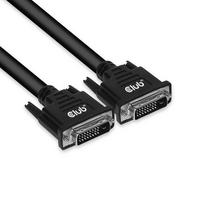 dual link dvi - Club 3D DVI Dual Link Bidirectional Black 10m - 4 nuotrauka