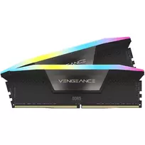 32gb ddr5 6000mhz - Corsair Vengeance RGB, DDR5, 64 GB (2x32GB), 5600 MHz, CL40, Juodas (Black) - 4 nuotrauka