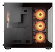 pc case - Stacionarus kompiuteris COUGAR FV150 RGB kompiuterio korpusas, vidutinio dydžio bokštas, juodas - 5 nuotrauka