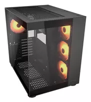 pc case - Stacionarus kompiuteris COUGAR FV150 RGB kompiuterio korpusas, vidutinio dydžio bokštas, juodas - 9 nuotrauka