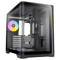 korpusai atx argb - Antec „Constellation C5 Curve“ juodas ARGB kompiuterio korpusas - 8 nuotrauka