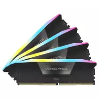 ram ddr5 cl32 - Corsair Vengeance RGB, DDR5, 64 GB, 6600 MHz, Juodas (Black) - 3 nuotrauka
