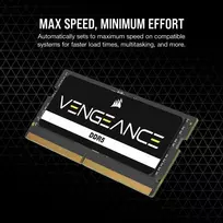 ram ddr5 so dimm - Corsair Vengeance DDR5 32GB SO-DIMM 5600MHz CL48 - 7 nuotrauka