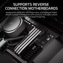 midi - Corsair FRAME 5000D RS Midi Tower Juodas (Black) - 2 nuotrauka
