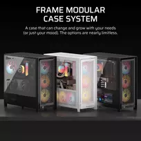 midi - Corsair FRAME 5000D RS Midi Tower Juodas (Black) - 7 nuotrauka