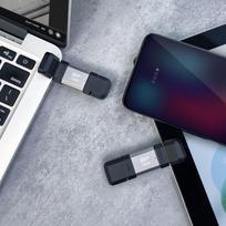 usb c atmintukas - Silicon Power Dual USB Drive | Mobile C51 | 64GB | USB Type-A and USB Type-C | Silver | SP064GBUC3C51V1S - 3 nuotrauka