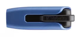 v3 max - Verbatim Pendrive 128GB USB-A 3.2 V3 MAX mėlynos spalvos 49808 - 4 nuotrauka