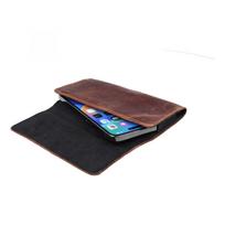 xiaomi redmi 9 - Royal Leather Belt Holster Samsung Galaxy A21s / S20 Ultra / S21 Ultra / A70 / A71, Xiaomi Redmi 9, Huawei P Smart Pro 2XL Ruda (Brown) - 7 nuotrauka