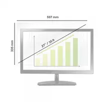 monitorius 27 coliu - Fellowes Monitor ACC Privacy Filter 27 16:9 - 5 nuotrauka