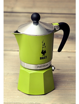kavos virimas - Bialetti Moka Rainbow 1 Cup Žalias (Green) - 4 nuotrauka