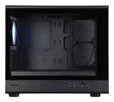mini pc kompiuteris - ZALMAN M5 Juodas (Black) mATX Mini Tower 4xFans ARGB - 3 nuotrauka