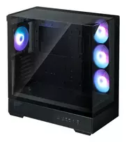 korpusai atx argb - Zalman P40 PRISM PLUS Juodas (Black) - 3 nuotrauka