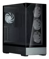 korpusai atx argb - Zalman P40 PRISM PLUS Juodas (Black) - 6 nuotrauka