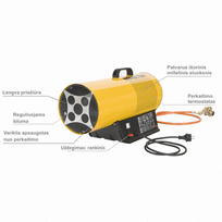 master sildytuvas - Master BLP 17 M, 16 kW - 2 nuotrauka