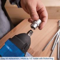 akumuliatorinis suktuvas - Scheppach BC-IW350-X, 20 V - 6 nuotrauka