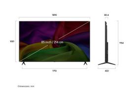 televizorius 85 - LG 85NU800B3LA - 5 nuotrauka