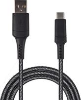 2GO USB Charging/Data Cable USB-B - USB-C 1 m Juodas (Black) / 795822