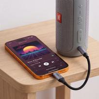 3.5mm adapter usb 3.0 - Tech-Protect Ultraboost Adapteris USB-C į Mini Jack 3.5mm DAC, Tamsiai pilkas (Dark Gray) - 2 nuotrauka