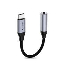 3.5mm adapter usb 3.0 - Tech-Protect Ultraboost Adapteris USB-C į Mini Jack 3.5mm DAC, Tamsiai pilkas (Dark Gray) - 5 nuotrauka
