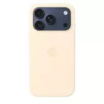 iphone 17 silicone case - Apple iPhone 17 Pro Silicone Case with MagSafe - Vanilė (Vanilla) - 2 nuotrauka