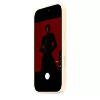 iphone 17 silicone case - Apple iPhone 17 Pro Silicone Case with MagSafe - Vanilė (Vanilla) - 3 nuotrauka