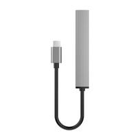 usb hub orico - Orico AH-13 USB-C Hub Docking Station 1x USB-A 3.0 + 3x USB-A 2.0 Pilka (Gray) - 2 nuotrauka