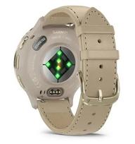 garmin venu 3s - Garmin Venu 3S 41mm Šviesiai Pilka/Auksinė (French Gray/Soft Gold) - 3 nuotrauka