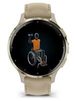 garmin venu 3s - Garmin Venu 3S 41mm Šviesiai Pilka/Auksinė (French Gray/Soft Gold) - 4 nuotrauka