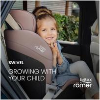 automobiline kedute 9 36 kg - Britax Römer SWIVEL Select, Juodas (Space Black), 9-36 kg - 3 nuotrauka