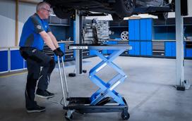 keltuvas zirklinis - Bgs Technic Žirklinis keltuvas hidraulinis 300 kg (11997) - 9 nuotrauka