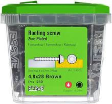 ral8017 - Savisriegiai Essve DIN 7504K, 4.8 x 28 mm, 250 vnt. - 4 nuotrauka