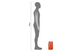 neperslampamas krepsys - Ortlieb Dry Bag PD350 7l Red - 2 nuotrauka