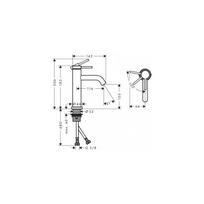 praustuvo maisytuvas hansgrohe - Hansgrohe Tecturis S 110, bronzos sp. - 2 nuotrauka