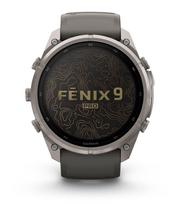 ismanusis laikrodis - Garmin Fenix 9 Pro 47mm Solar Titanium Pebble Gray (Pilkas) - 2 nuotrauka