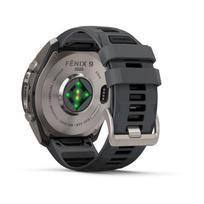 ismanusis laikrodis - Garmin Fenix 9 Pro 47mm Solar Titanium Pebble Gray (Pilkas) - 3 nuotrauka