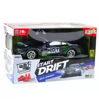 rc cars - Lean Toys RC Drift automobilis 1:16 Juodas (Black) Žalias (Green) 30 km/h - 4 nuotrauka