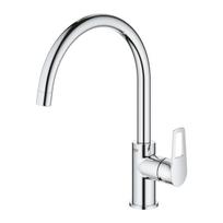 maisytuvu snapeliai - Grohe BauLoop, chromas (Chrome) - 3 nuotrauka