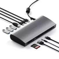 satechi - Satechi Thunderbolt 4 Dock - with 3 Thunderbolt Outputs - 2 nuotrauka