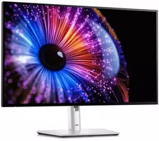 usb c monitorius - Dell UltraSharp U2724DE 27", QHD, USB-C, juodas/sidabrinis - 1 nuotrauka