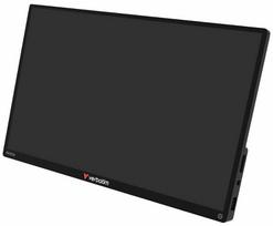 portable monitor - Verbatim ALU 13.3" WUXGA Touchscreen Monitor with 5000mAh Power Bank - 1 nuotrauka