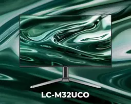 4k monitorius - LC-Power LC-M32UCO 31.5", QD-OLED, 4K Ultra HD, lenktas - 1 nuotrauka