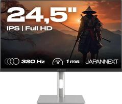 JAPANNEXT JN-IPS245G320F-HSP 24.5", IPS, FHD, HDMI/DP, juodas