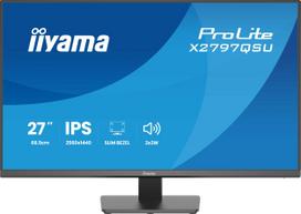 2560x1440 monitorius - iiyama ProLite X2797QSU-B1 27", IPS, QHD, 75Hz - 1 nuotrauka