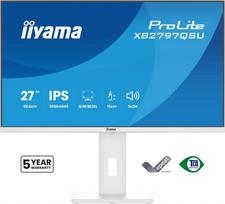 2560x1440 monitorius - iiyama ProLite XB2797QSU-W1 27", IPS, QHD, baltas (white) - 1 nuotrauka