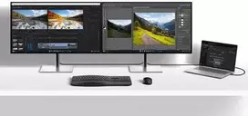 m2 pro - HP Series 7 Pro 732xk 31.5", IPS Black, 4K UHD, 120Hz, Thunderbolt 4, juodas (black) - 1 nuotrauka