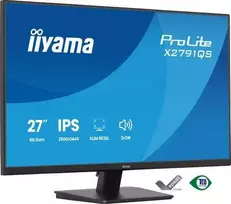 2560x1440 monitorius - iiyama ProLite X2791QS-B1 27", IPS, QHD, 75Hz - 1 nuotrauka