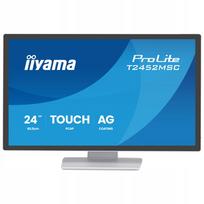 iiyama ProLite T2452MSC-W2AG 24", FHD, IPS, jutiklinis ekranas, baltas