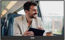 aoc monitorius - AOC 16T20E2 15.6", IPS, Full HD - 1 nuotrauka